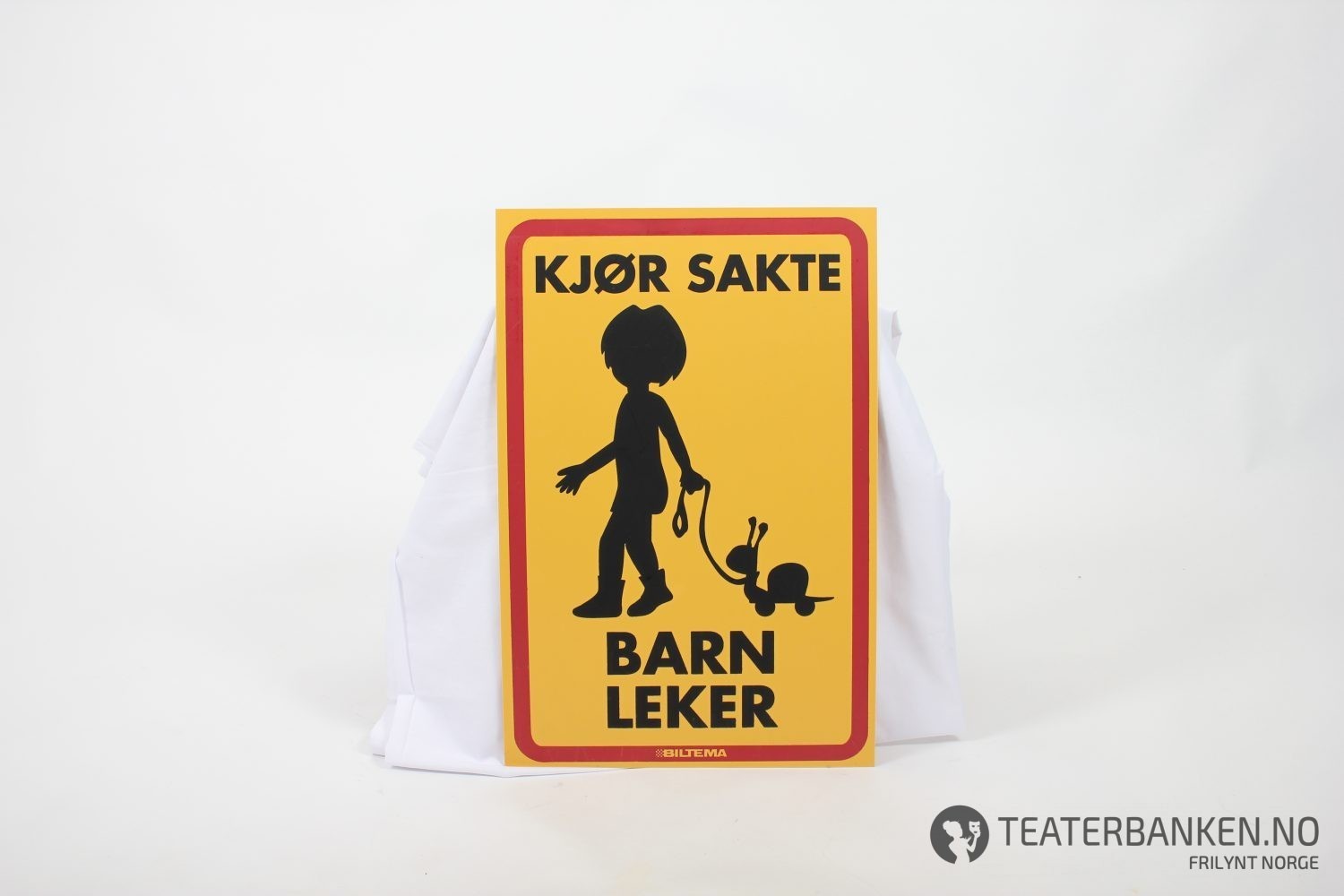 Skilt - Kjør sakte, barn leker - Bilde 2