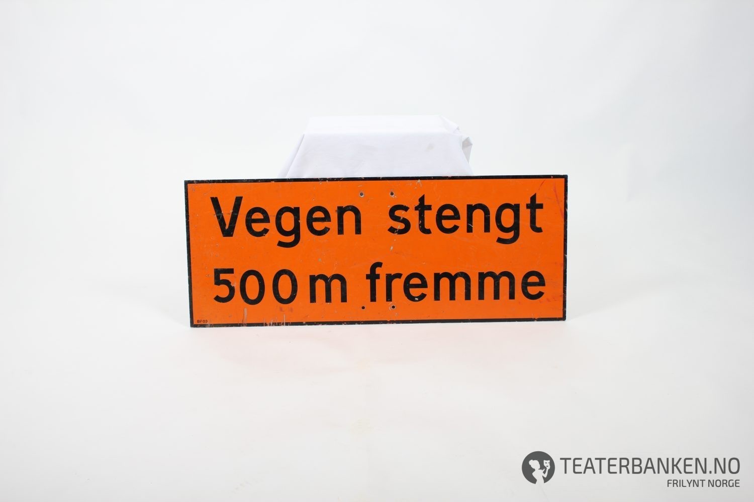 Skilt - Vegen stengt 500m fremme - Bilde 4