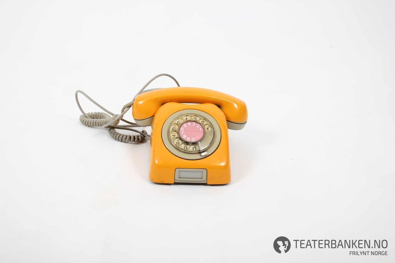 Skivetelefon - gul - Bilde 3