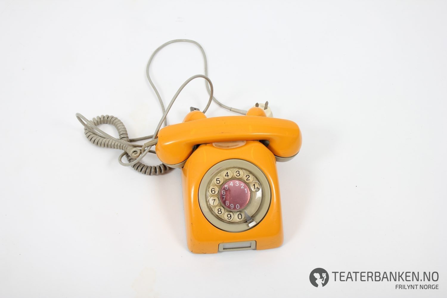 Skivetelefon - gul - Bilde 2